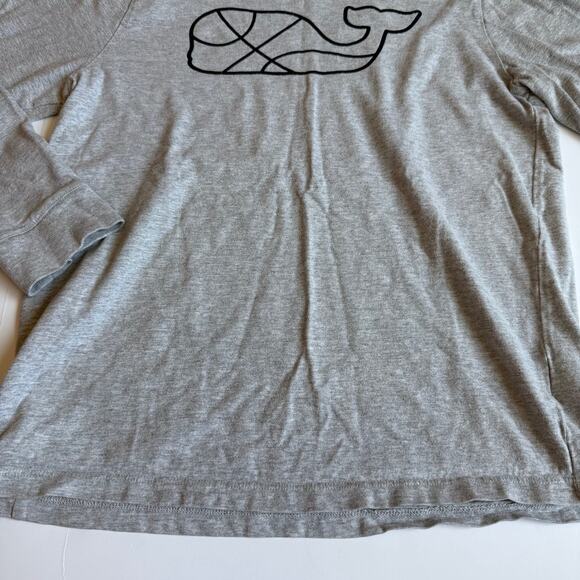 Vineyard Vines Basketball Whale Long Sleeve Graphic Tee Medium 12-14 - Picture 6 of 9